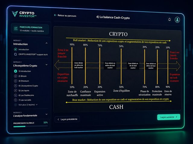 L'espace membre CRYPTO INVESTOR